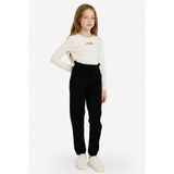 DeFacto Jogger Fıt Penye Pantolon Kız Çocuk (26 Sp) - Black - Dropsuz - 5 - 6 Yaş