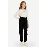 Defacto Jogger Fıt Penye Pantolon Kız Çocuk G0337a826spbk81 Siyah-bk81