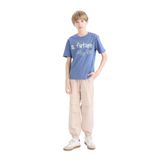 DeFacto Jogger Fit Standart Paça Paraşüt Pantolon Erkek Çocuk, 13-14 Yaş, D9851A825SP, Bej-BG107, Erkek Çocuk