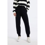 Defacto Jogger Triko Pantolon Cepli Basic Düz Beli Lastik Bağcıklı R1701AZ24WNBK27 Siyah