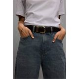DeFacto Kadın Dikdörtgen Toka Suni Deri Jean Kemeri F8375AXNS - 95 cm - Kahve-BN66