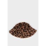 DeFacto Kadın Leopar Desenli Bucket Şapka E9952AXNS