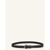 DeFacto Kadın Oval Toka Suni Deri Günlük Kemer H5061AXNS - 100 cm - Siyah-BK27