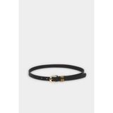 DeFacto Kadın Oval Toka Suni Deri Günlük Kemer H5063AXNS - 80 cm - Siyah-BK27