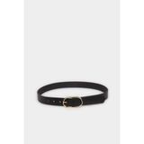DeFacto Kadın Oval Toka Suni Deri Günlük Kemer H5065AXNS - 85 cm - Siyah-BK27
