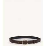 DeFacto Kadın Oval Toka Suni Deri Jean Kemeri H7850AXNS - 90 cm - Kahve-BN45