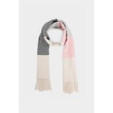 DeFacto Kadın Renk Bloklu Atkı R7284AZ25WN - Dropsuz - Standart - Pembe-PN1