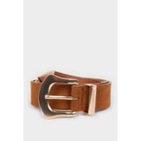 DeFacto Kadın Suni Deri Jean Kemeri F3275AXNS - 95 cm - Kahve-BN66