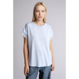 DeFacto Kadın T-shirt H0576AX/BE196 LT.BLUE