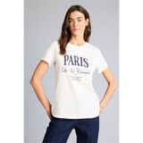 DeFacto Kadın T-shirt H1410AX/ER105 ECRU