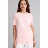 DeFacto Kadın T-shirt H1435AX/PN681 LT.PINK