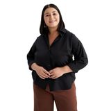 DeFacto kadın tişörtü, Schwarz, 3XL