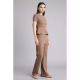 DeFacto Kahverengi Pantolon, S, G9812AX26SP, Kahve-BN271, Kadın