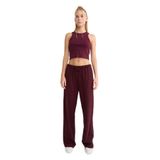DeFacto Kanvas Pantolon Bordo, 34, C1428AX25AU, Bordo-BR288, Kadın