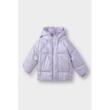 Defacto Kapüşonlu Fermuarlı Çıtçıtlı Şişme Lila Kız Bebek Mont E7985a5/pr247 Lila