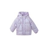 Defacto Kapüşonlu Fermuarlı Çıtçıtlı Şişme Mont Kız Bebek, 12-18 Ay, Kapüşonlu Fermuarlı Çıtçıtlı Şişme Mont, Mor-PR247, baby-girls, 12-18 Ay (86cm)