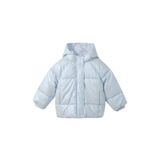 Defacto Kapüşonlu Fermuarlı Çıtçıtlı Şişme Mont Kız Bebek, 2-3 Yaş, Kapüşonlu Fermuarlı Çıtçıtlı Şişme Mont, Mavi-BE216, Kız Bebek, 24-36 Ay (98 cm)