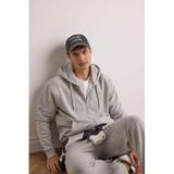 Defacto Kapüşonlu Fermuarlı Sweatshirt, 3XL, D7599AX25AU, Gri, Erkek