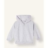 DeFacto Kapüşonlu Fermuarlı Sweatshirt Hırka Erkek Bebek E8697A526AU - 2 - 3 Yaş - Gri-GR396