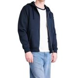 DeFacto Kapüşonlu Fermuarlı Sweatshirt, XL, D7599AX26SP, Lacivert, Erkek