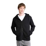 DeFacto Kapüşonlu Fermuarlı Sweatshirt, XS, D7599AX26SP, Siyah, Erkek