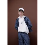DeFacto Kapüşonlu Nakışlı Kolsuz Sweatshirt Çocuk, 11-12 Yaş, Kapüşonlu Nakışlı Kolsuz Sweatshirt, Beyaz-WT32, Erkek