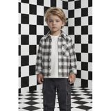 DeFacto Kareli Flanel Uzun Kollu Gömlek Erkek Bebek, 18-24 Ay (92cm), G6141A526SP, Ekru, Erkek bebek