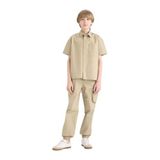 DeFacto Kargo Cepli Jogger Paça Paraşüt Pantolon Erkek Çocuk, 11-12 Yaş, E1556A825SM, Haki-KH271, Erkek Çocuk