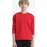 Defacto Kırmızı Erkek Çocuk Uzun Kollu T-Shirt K1686A6/RD117 - 8 - 9 Yaş