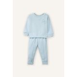 DeFacto Kız Bebek Aplike 2li Takım Sweatshirt Eşofman Altı G8500A526SP
