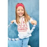 DeFacto Kız Bebek Bisiklet Yaka Baskılı İçi Yumuşak Tüylü Okul Sweatshirt F3751A525AU