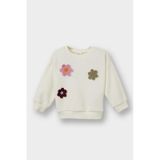 Defacto Kız Bebek Bisiklet Yaka Çiçekli Sweatshirt G2644a525aubg198 Bej