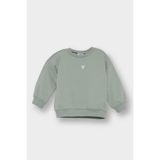 DeFacto Kız Bebek Bisiklet Yaka İçi Yumuşak Tüylü Sweatshirt E8352A525AU - Yeşil-GN1123 - Dropsuz - 2 - 3 Yaş