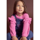 DeFacto Kız Bebek Bisiklet Yaka Triko Kazak, 12-18 AY, F2627A525WN, Pembe-PN280, Bebek-Kızlar