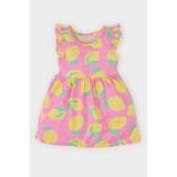 DeFacto Kız Bebek Desenli Kısa Kollu Elbise A0136A525SM - Pembe-PN239 - 12 - 18 Ay