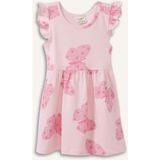 DeFacto Kız Bebek Kelebek Desenli Kısa Kollu Yazlık Elbise A0136A525SM - Pembe-PN99 - 9 - 12 Ay