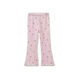 DeFacto Kız Bebek Meyve Baskılı Waffle Tayt, 2-3 Yaş, H3006A526SP, Pembe-PN671, kız-bebek