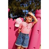 DeFacto Kız Bebek Paperbag Jean Şort E0425A525SM - Mavi-NM28 - 9 - 12 Ay