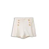 DeFacto Kız Bebek Regular Fit Şort Ekru, 12-18 AY, H3227A526SM, Ekru-ER77, Kız bebek