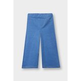 DeFacto Kız Bebek Wide Leg Jean Görünümlü Pantolon F3780A525AU - Mavi-BE394 - 18 - 24 Ay