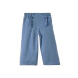 DeFacto Kız Bebek Wide Leg Tencel Pantolon, 12-18 AY, G8094A5, LT.BLUE, Kız bebek