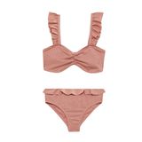 DeFacto Kız Çocuk 2'li Bikini, Somon (OG591), 5/6 Y