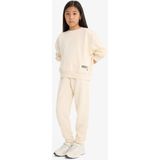DeFacto Kız Çocuk 2'li Takım Baskılı Sweatshirt Eşofman Altı F2559A825AU - Ekru-ER42 - Dropsuz - 5 - 6 Yaş