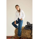 DeFacto Kız Çocuk Baggy Fit Geniş Paça Jean Pantolon