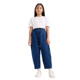 DeFacto Kız Çocuk Balloon Fit Geniş Paça Jean Pantolon