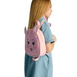 DeFacto Kız Çocuk Baskılı Sırt Çantası Pembe, Tek Ebat, F1989A8NS, Pembe-PN22, kız-çocuk