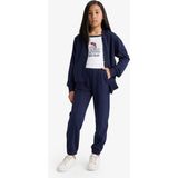 DeFacto Kız Çocuk Beli Lastikli Basic Düz Okul Jogger Eşofman Altı X9036A625AU - 5 - 6 Yaş - Lacivert-NV241