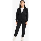 DeFacto Kız Çocuk Beli Lastikli Basic Düz Okul Jogger Eşofman Altı X9036A625AU - 5 - 6 Yaş - Siyah-BK81