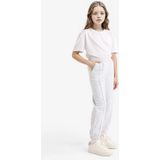 DeFacto Kız Çocuk Beli Lastikli Basic Düz Okul Jogger Eşofman Altı X9036A625AU - 7 - 8 Yaş - Gri-GR400