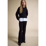 DeFacto Kız Çocuk Beli Lastikli Flare Fit Triko Pantolon F3823A825WN
